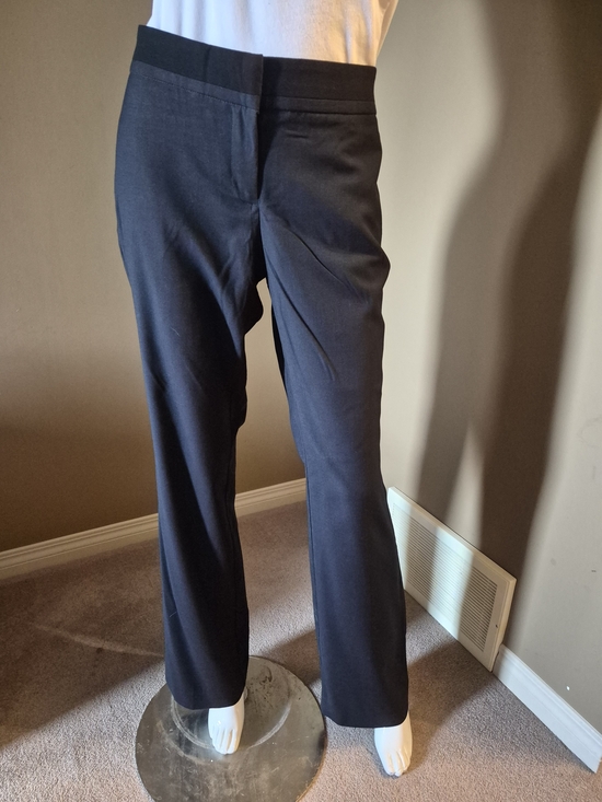 Ricki's Pants - Ricki's Navy Blue With Black Trim Boot Cut Dress Pants